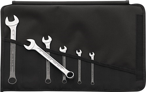 STAHLWILLE 96400813 Ringmaulschlüssel-Satz 13/6 6-teilig Schlüsselweite 7-19 mm