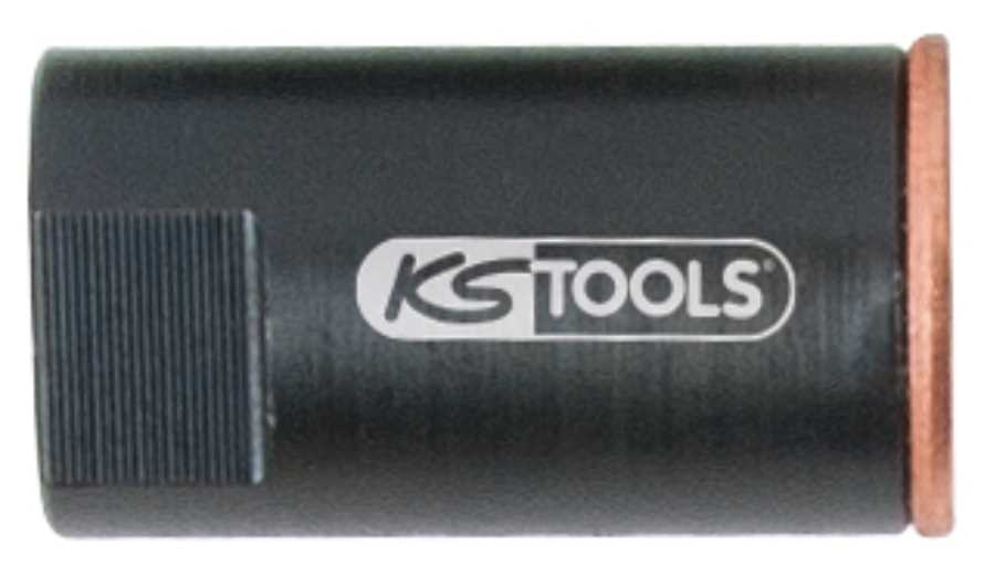 KS Tools 150.3689 Düsenadapter mit Dichtring, Ø 17 mm