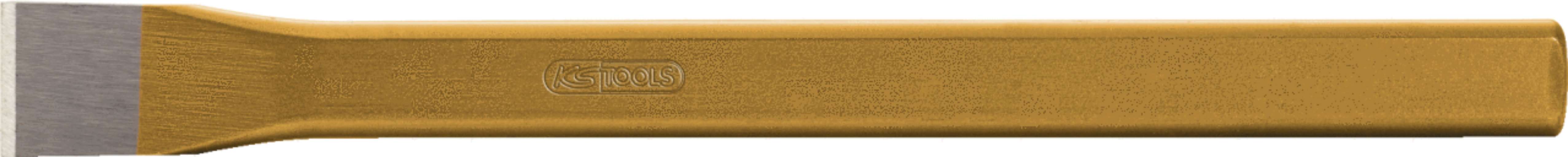 KS Tools 162.0197 Maurermeißel, flach oval, 33x600mm