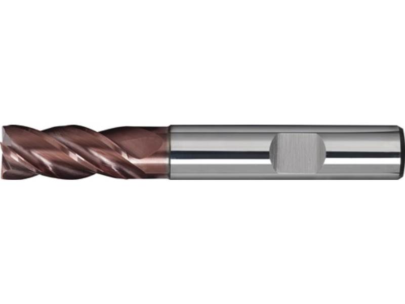 PROMAT  Schaftfräser DIN 6527 L Typ N Nenn-Ø 18 mm Einsatzlänge 50 mm VHM TiAlN