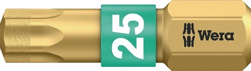 WERA 5066100001 Bit 867/1 BDC 1/4 Zoll T 10 Länge 25 mm BiTorsion, diamatbeschic