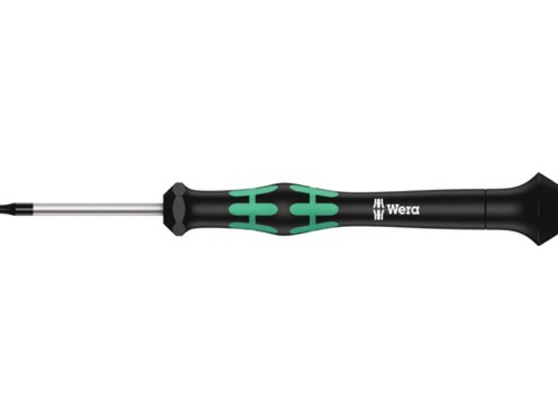 WERA 05118042001 Elektronik-Feinmechanik-Schraubendreher 2067 T 6 Klingenlänge 4