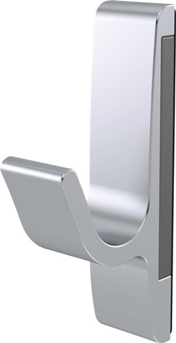 HERMETA 0150-01E Magnet-Mantelhaken 150 Ausladung 40 mm Aluminium silberfarbig e
