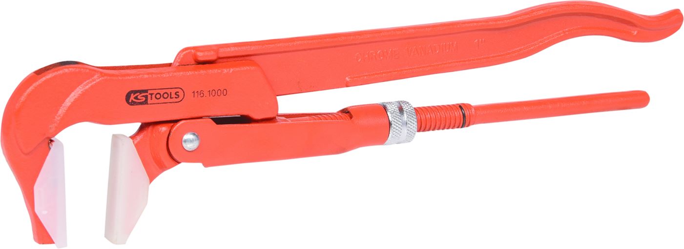 KS Tools 116.1000 Armaturenzange, gewinkelt, 1''