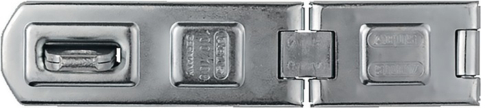 ABUS 01453 6 Panzerüberfalle 100/100 DG Länge 160 mm Breite 35 mm Stahl verzinkt