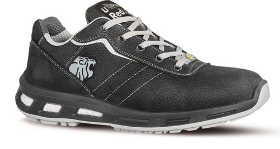 U.POWER RL20114-45 Sicherheitsschuh Club Größe 45 W. 11 schwarz S3S CI FO SR ESD