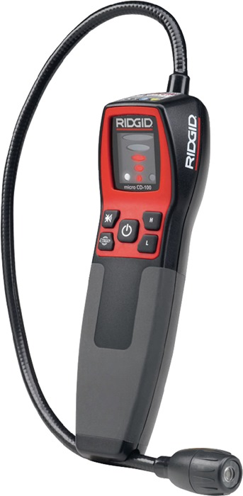 RIDGID 36163 Gaslecksuchgerät micro CD-100 4 x Typ AA
