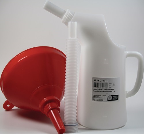 REILANG 33.187/S10 Trichter-Set  3-teilig Kunststoff (PE) 2,0 l
