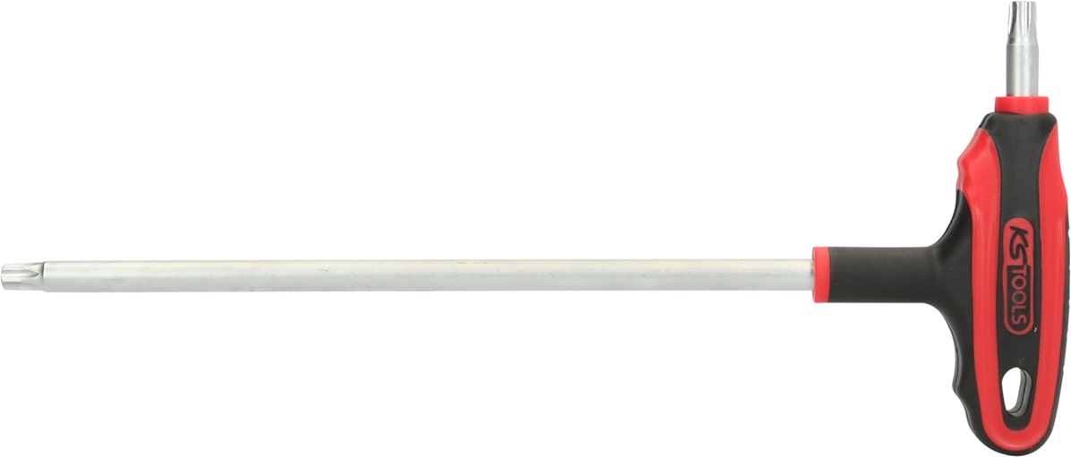 KS Tools 151.8127 ERGOTORQUEplus T-Griff-Torx-Winkelstiftschlüssel,Bohrung, TB40