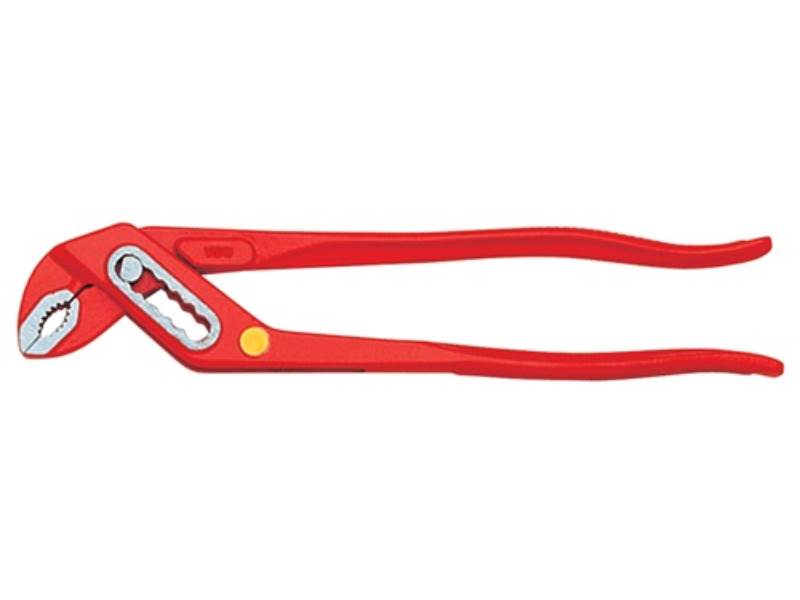 VBW 87188005 Wasserpumpenzange  Länge 150 mm Spannweite 17 mm poliert rot