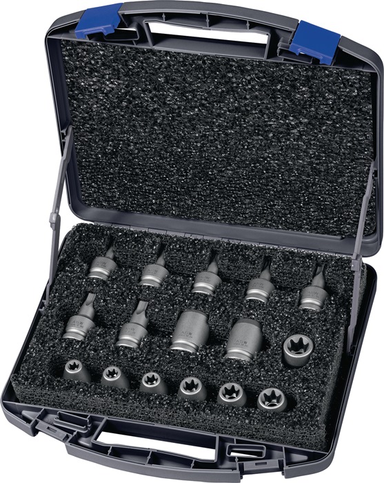 ASW 1020026363 Kraftsteckschlüssel-Satz 720 E TX 16 OL 16-teilig 1/2 '' T/E