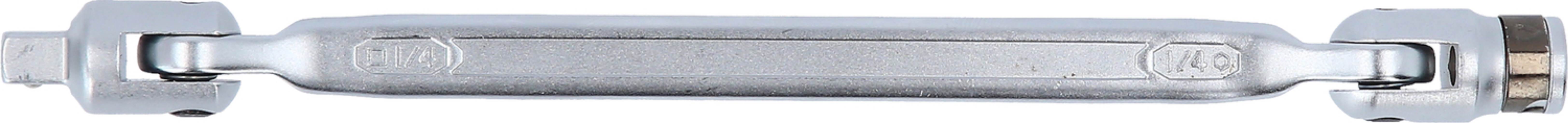 KS-Tools 517.0314 Doppel-Gelenkschlüssel, 1/4''