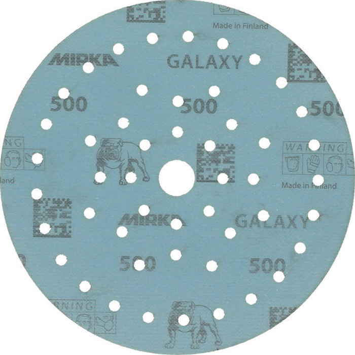 MIRKA FY6M105051 Haftschleifscheibe GALAXY Grip Multifit 150 mm Körnung 500 für