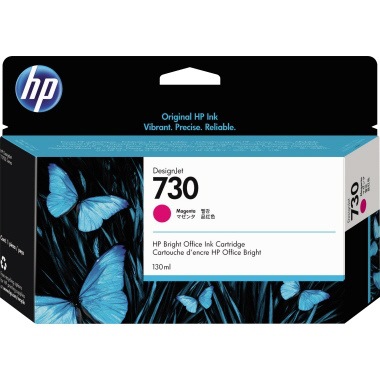 HP Tintenpatrone P2V63A Nr.730 130ml magenta