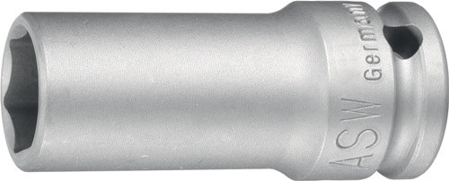 ASW 1000075044 Kraftschraubersteckschlüsseleinsatz 750 L 1 '' 6-Kant Schlüsselwe