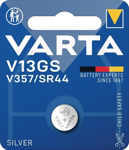 VARTA 04176 101 401 Knopfzelle Electronics 1,55 V 125 mAh SR44 11,6 x 5,4 mm
