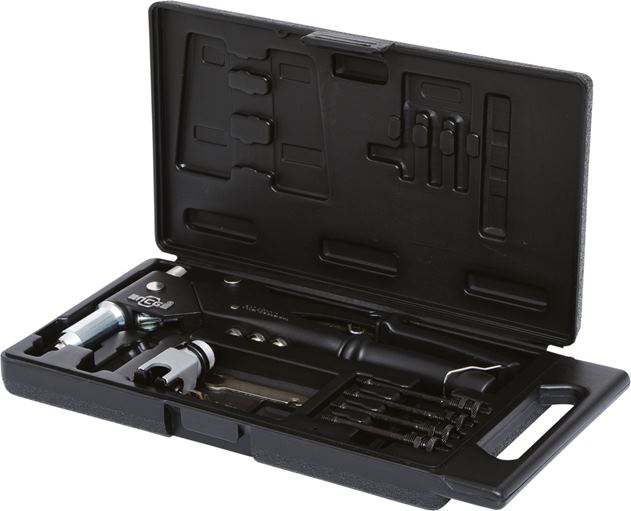 KS Tools 150.9610 Universal-Handnietzangen-Satz, 10-tlg.