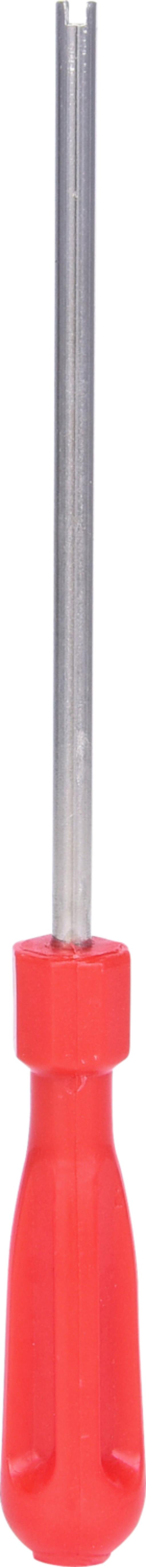 KS Tools 150.2033 Ventil-Schraubendreher, lang, 170mm