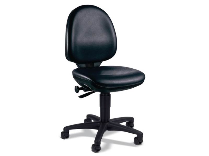 TOPSTAR 72250   D 10 H Arbeitsdrehstuhl  Rollen Kunstlederpolster 420-550 mm