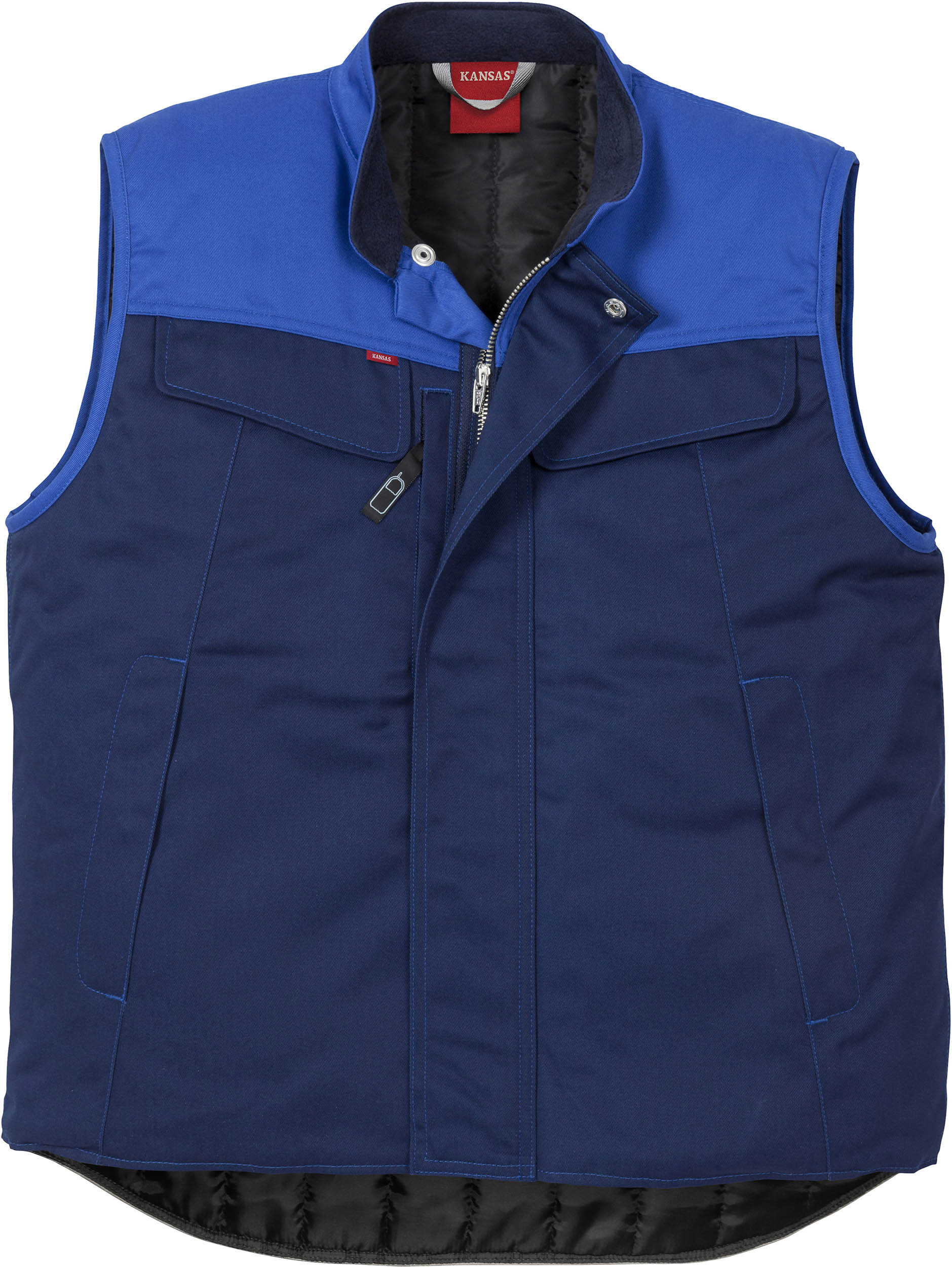 FRISTADS 113161-576 Icon Two Weste 5312 LUXE  Gr.XS Marine/Königsblau