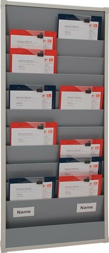 Eichner 9019-00874 Werkstattplaner  H1282xB554xT76 mm grau 2-reihig