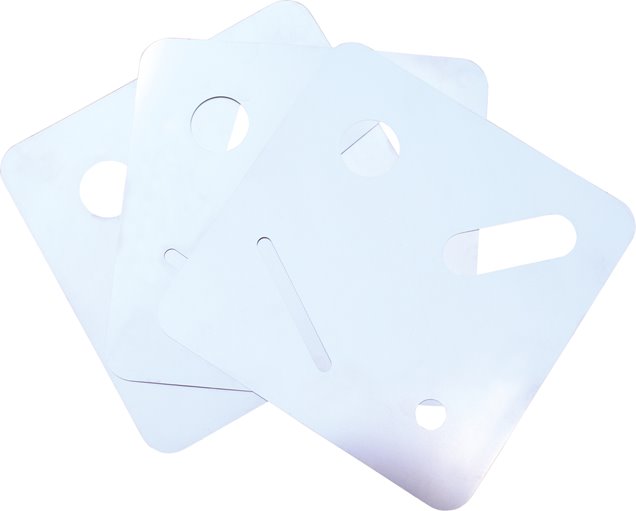 KS Tools 903.1045 Abdeckschablonen-Satz, 3-tlg.