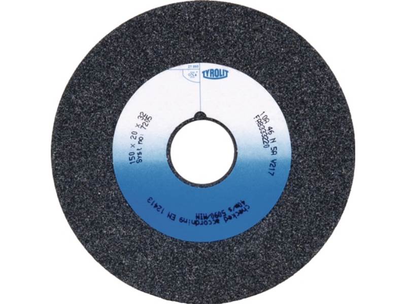 TYROLIT 2693 Schleifbockscheibe  Ø150xB20x32mm 60  Normalkorund