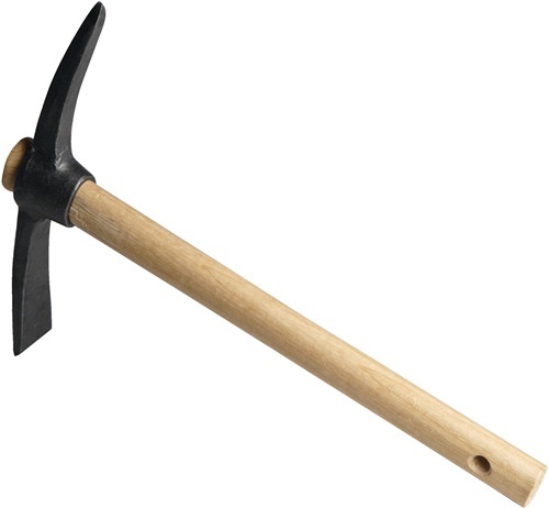 IDEAL 1370569 Kleinpickel  BxL40cm Breitblatt und Spitzblatt