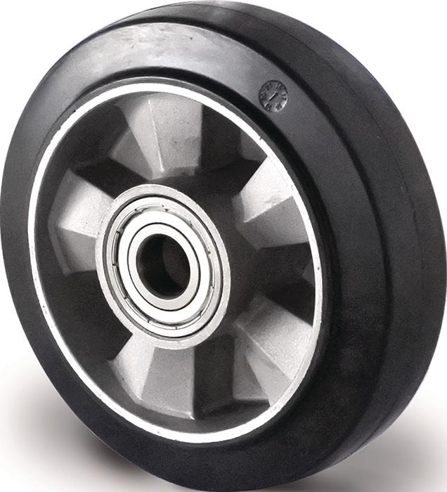 TECWERK  Ersatzrad D.250mm Trgf.550kg Gum.TECWERK    Elastik-Vollgummireifen (sc