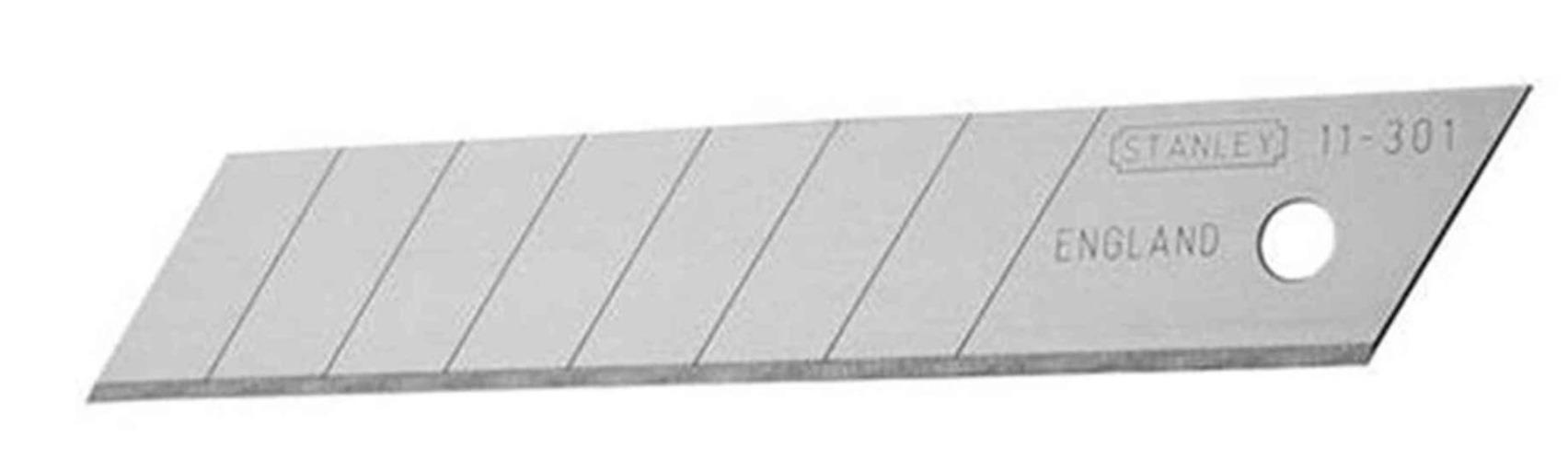 STANLEY 1-11-301 Abbrechklinge 18mm, 100 St. 10er Spender