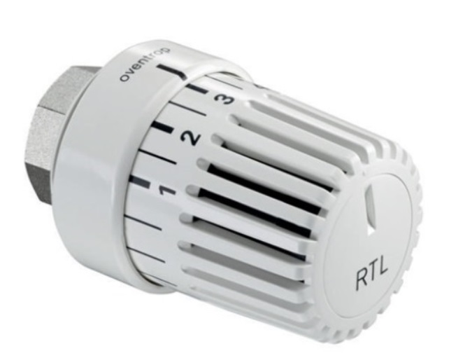 OVENTROP 1027165 Thermostat Uni RTLH weiß, Sollwert 10-40 °C