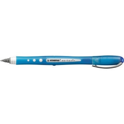 STABILO Rollerball worker colorful 2019/41 0,5mm Kappenmodell blau