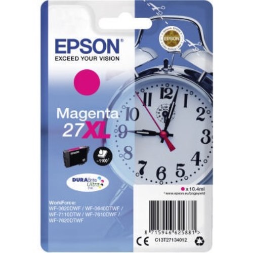 Epson Tintenpatrone C13T27134012 27XL 1.100Seiten 10,4ml magenta