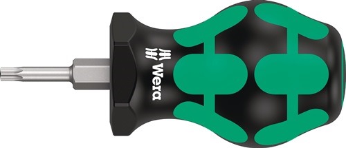 WERA 5008856001 Schraubendreher 367 TORX® Stubby Gr.T 10 Klingenlänge 25 mm 2