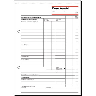 Sigel Kassenbericht KA515 DIN A5 50Blatt