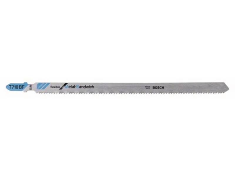 BOSCH 2608636335 Stichsägeblatt T 718 BF Gesamtlänge 180 mm Zahnteilung 2 mm BIM