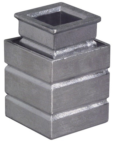 DENI 5842 0013 90 Steinbuchse  13 Vierkantstangen 13 mm Gusseisen 2-teilig