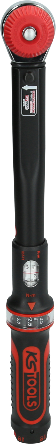 KS Tools 516.1432 1/2'' ERGOTORQUE®precision Ratschen-Drehmomentschlüssel Drehkn