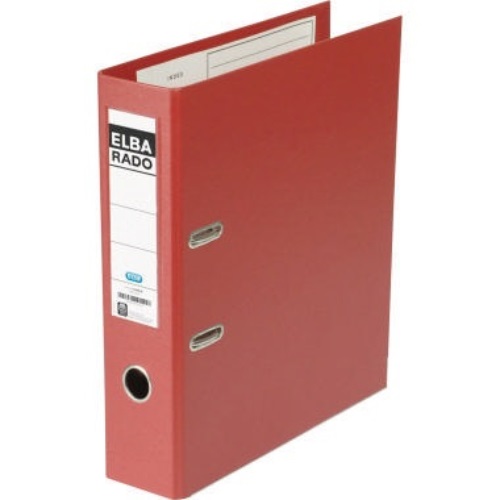 ELBA Ordner ELBAradoplast 100022630 DIN A4 80mm PVC rot