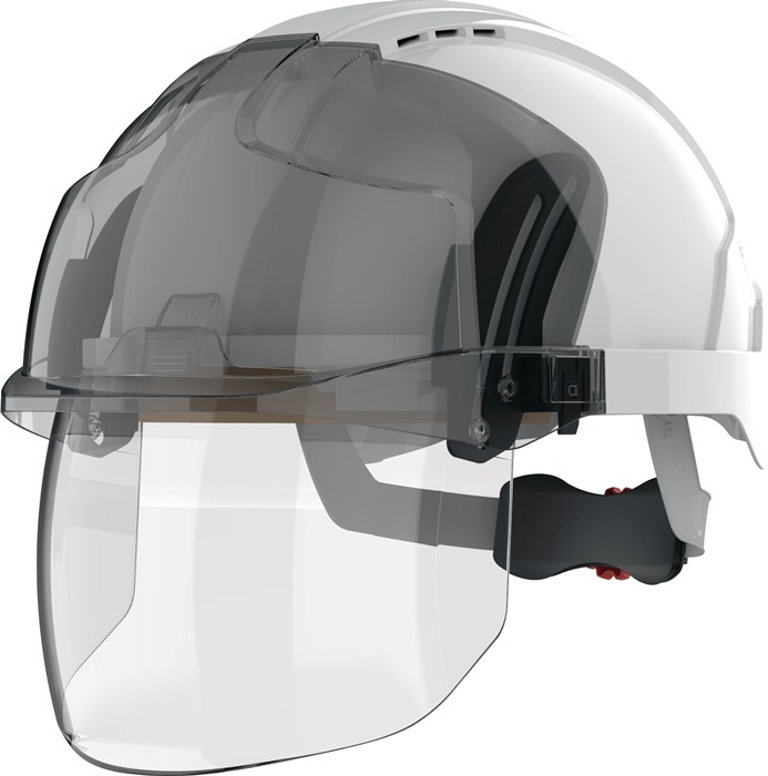 JSP AMD170-405-F00 Industriehelm EVO® VISTAshield® weiß/smoke ABS EN 397, EN 503