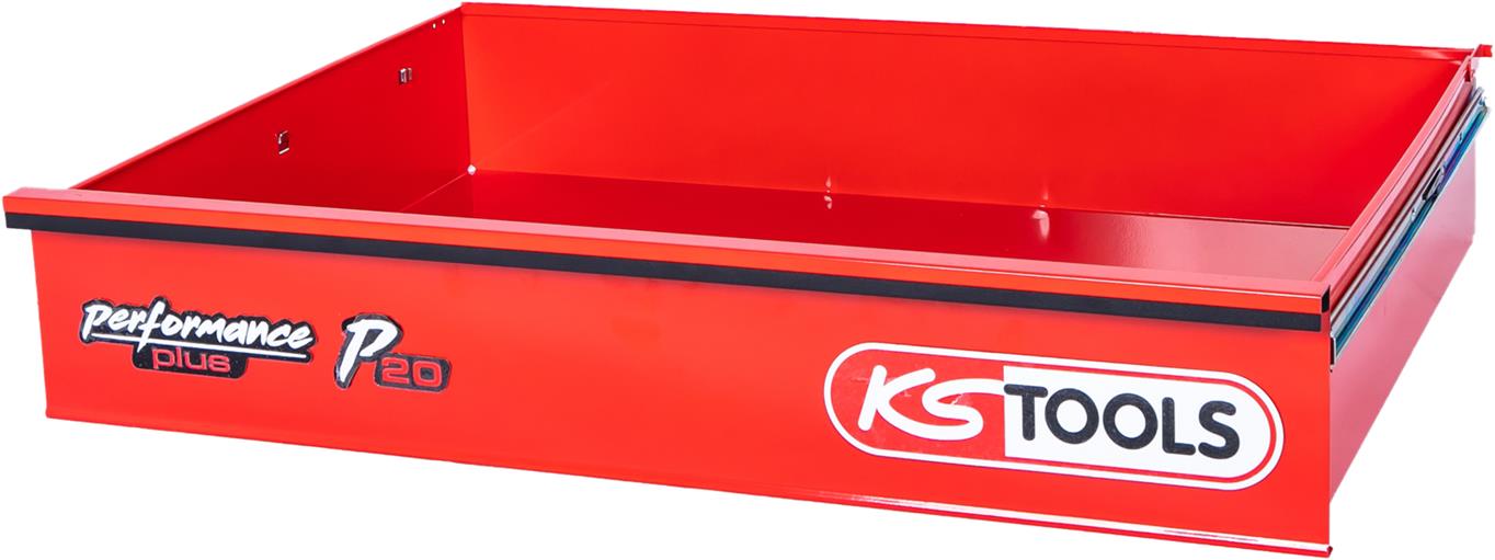 KS-Tools 873.2008-R002P Schublade mit Logo und Kugelführung zu Werkstattwagen P2