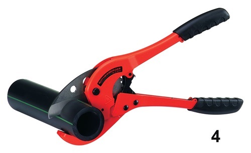 ROTHENBERGER 52015 Kunststoffschere ROCUT® TC 75 Professional 0 - 75 mm PP/PE/PB