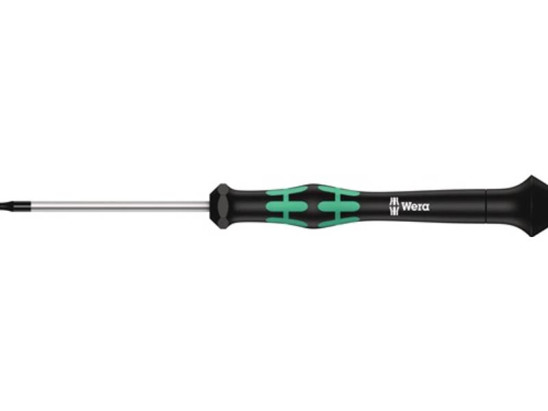WERA 05118044001 Elektronik-Feinmechanik-Schraubendreher 2067 T-BO 7 Klingenläng