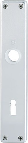 HOPPE 6261135 Langschildpaar 202SP F1/ naturfarbig F1 BB 72 mm