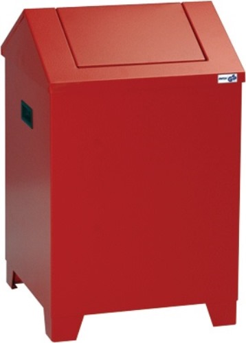 STUMPF 5101003 Putzwollkasten  H680xB400xT400mm Gehäuse feuerrot, RAL 3000 / Kla