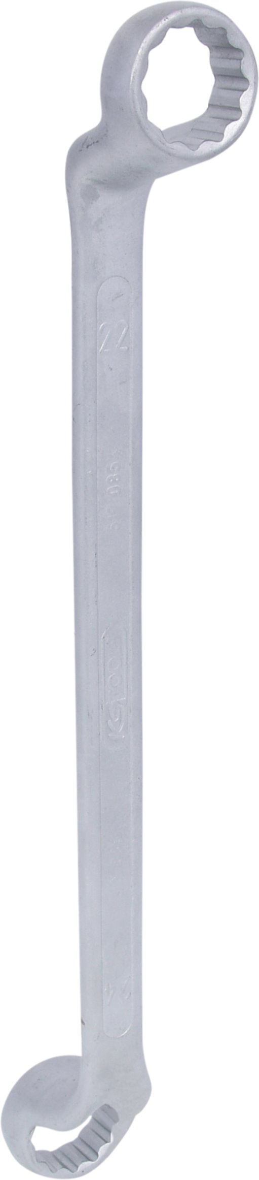 KS Tools 517.0854 CLASSIC Doppel-Ringschlüssel, gekröpft, 22x24mm