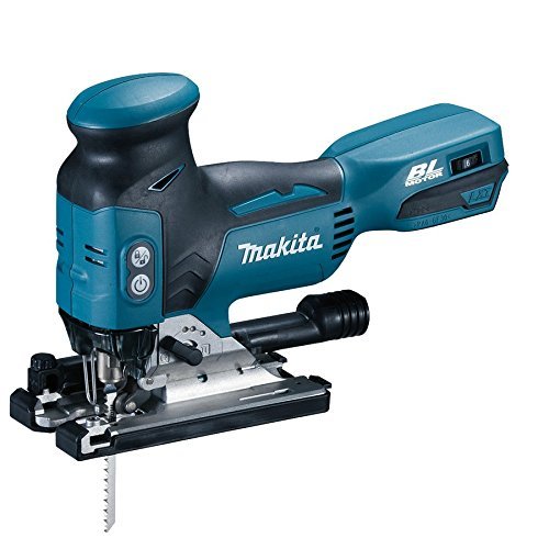 Makita DJV181Z Akku-Pendelhubstichsäge 18,0 V (ohne Akku + Ladegerät)
Akku: 18V, Li-Ionen  Leerlaufhubzahl: 800-3500/?min  Schnittleistung: Holz 135mm, Stahl 10mm, Alu 20mm  Gehrungsschnitte: 45°/?45° links/?rechts  Hub: 26mm  Werkzeugaufnahme: Schne
