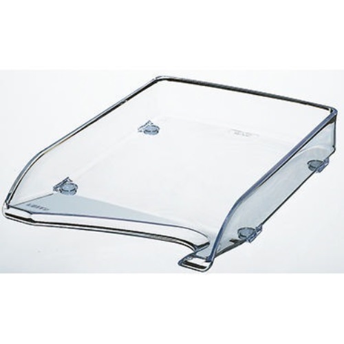 Leitz Briefablage Elegant 52200002 DIN A4 stapelbar PS glasklar