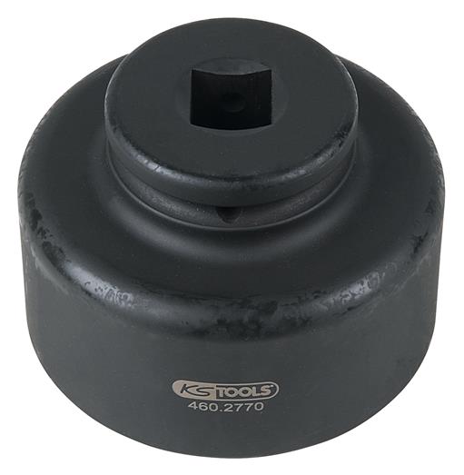 KS Tools 460.2770 3/4 Achsmuttern-Schlüssel, 8-kant, kurz, 85 mm