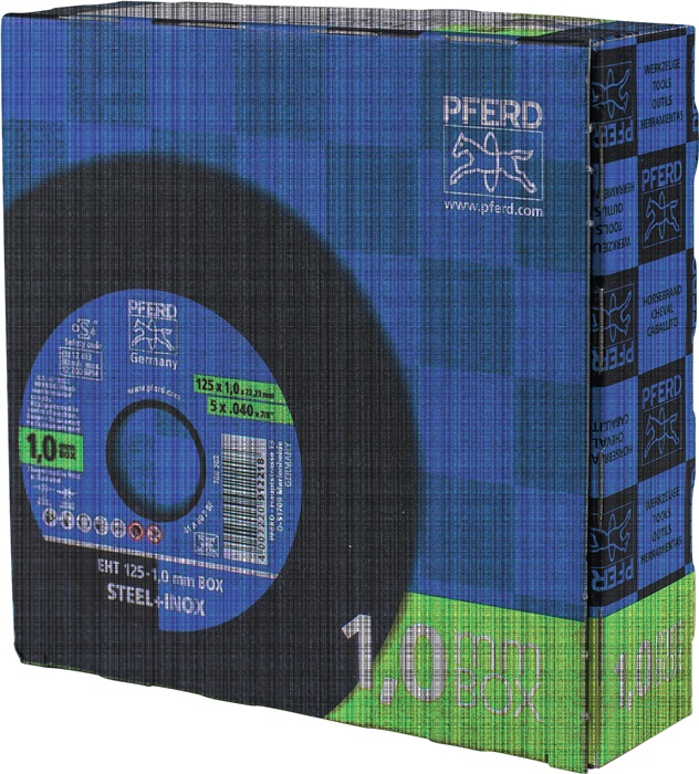 PFERD TOOLS 69120939 Trennscheibe START STEELOX D125x1mm gerade INOX Bohrung 22,